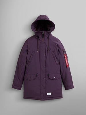 Parka Alpha Industries N-3b Altitude Mod W Violette Foncé Femme | DJE-32292340