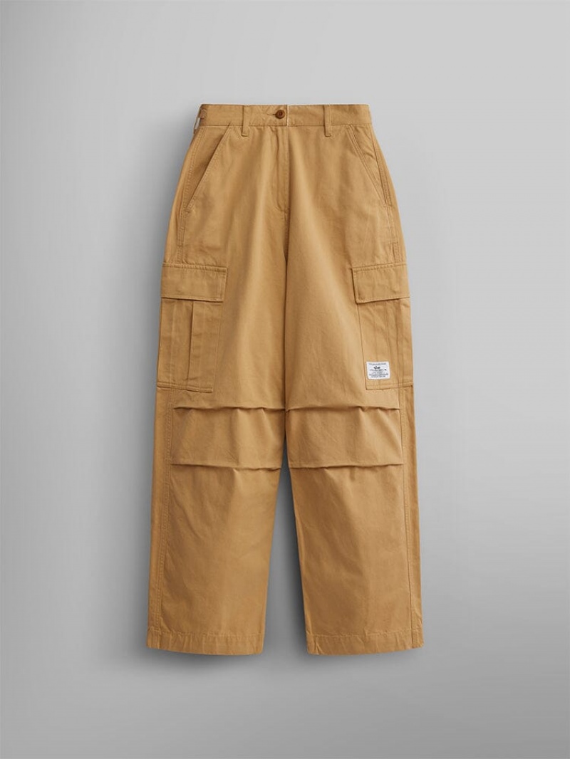 Pantalon Alpha Industries M-65 W Marron Femme | KGP-59466471