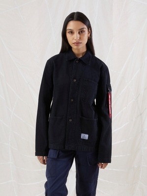 Vêtements D'extérieur Alpha Industries N-3 Mod Utility Chore Coat Noir Femme | LBA-74134827