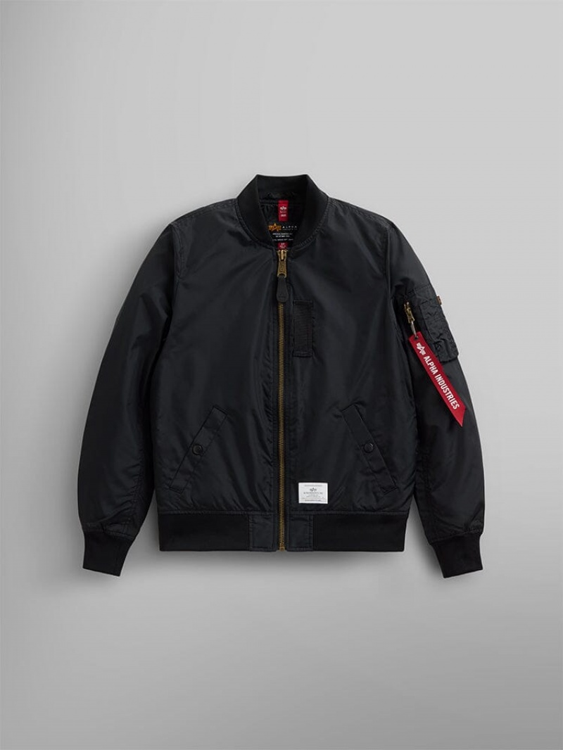 Veste Bombers Alpha Industries L-2b Skymaster Gen Ii W Noir Femme | WKF-57436198