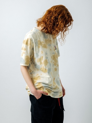 T Shirts Alpha Industries Gramicci X Alpha Coton Camo Tie Dye Camouflage Homme | RFI-05126849