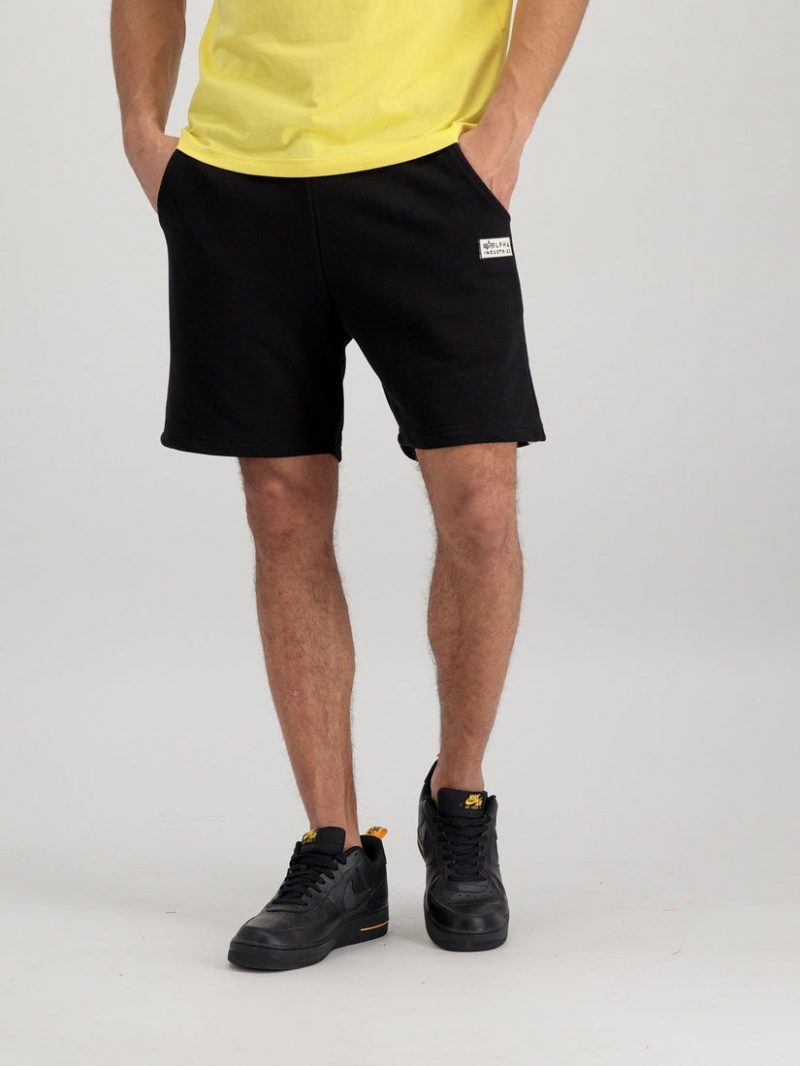 Short Alpha Industries Organic Jogger Noir Homme | BNY-99376777