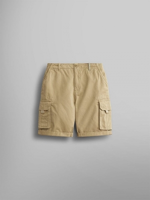 Short Alpha Industries Crew Kaki Homme | MRM-40153891