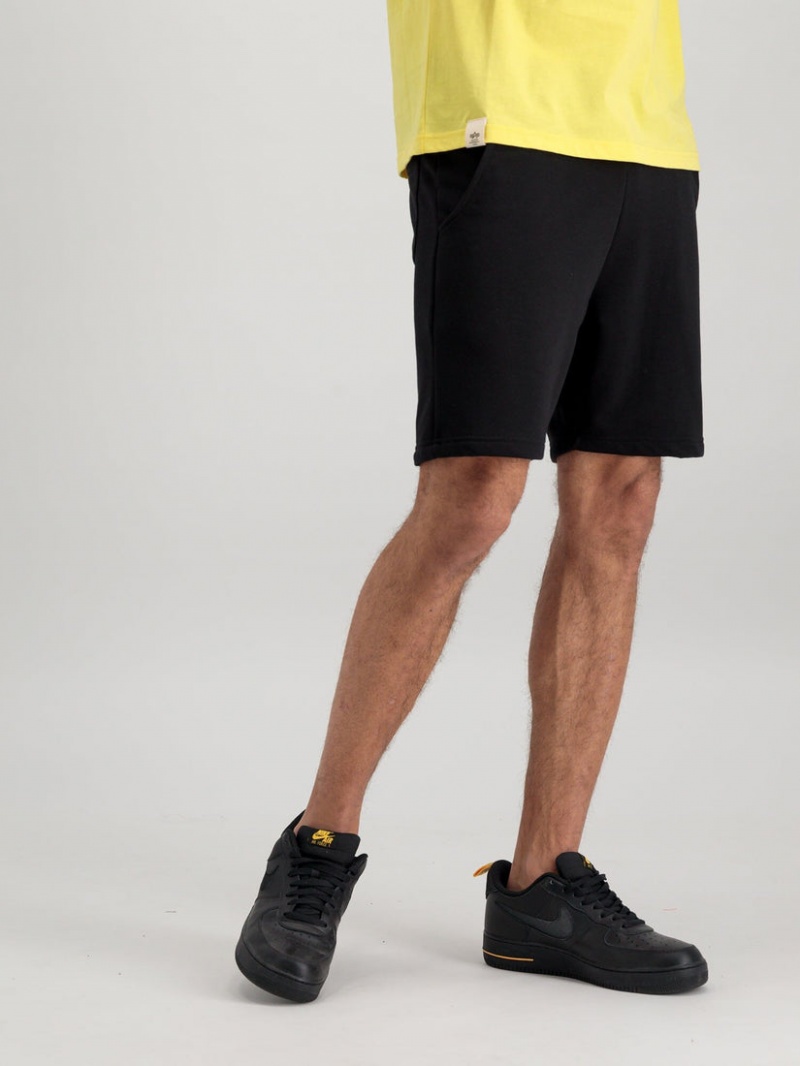 Short Alpha Industries Organic Jogger Noir Homme | BNY-99376777