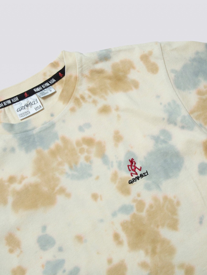 T Shirts Alpha Industries Gramicci X Alpha Coton Camo Tie Dye Camouflage Homme | RFI-05126849