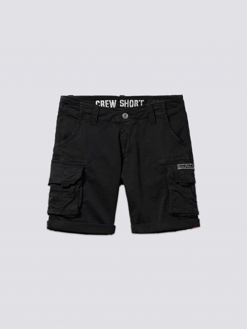 Short Alpha Industries Crew Gen I Noir Homme | SFA-86547253