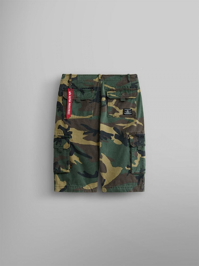 Short Alpha Industries Jet Camouflage Homme | QRR-75151479