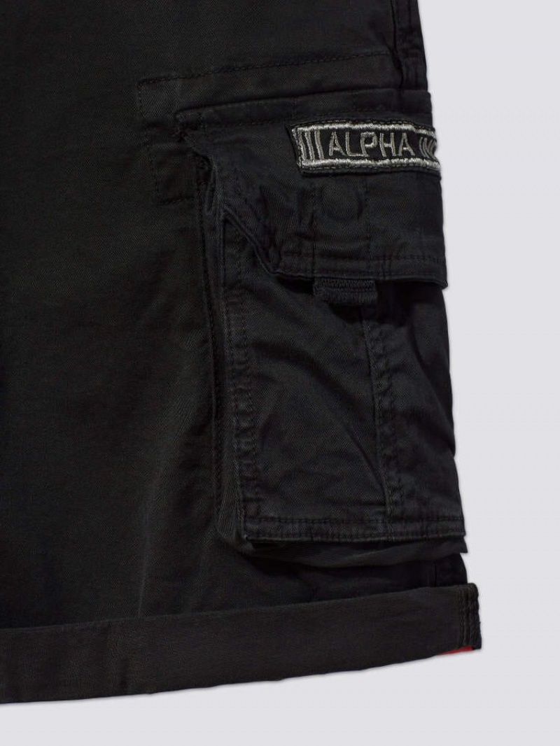 Short Alpha Industries Crew Gen I Noir Homme | SFA-86547253