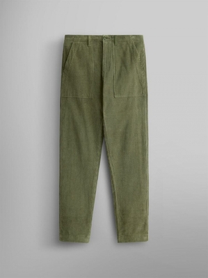 Pantalon Alpha Industries Corduroy Fatigue Vert Homme | MHV-51118962