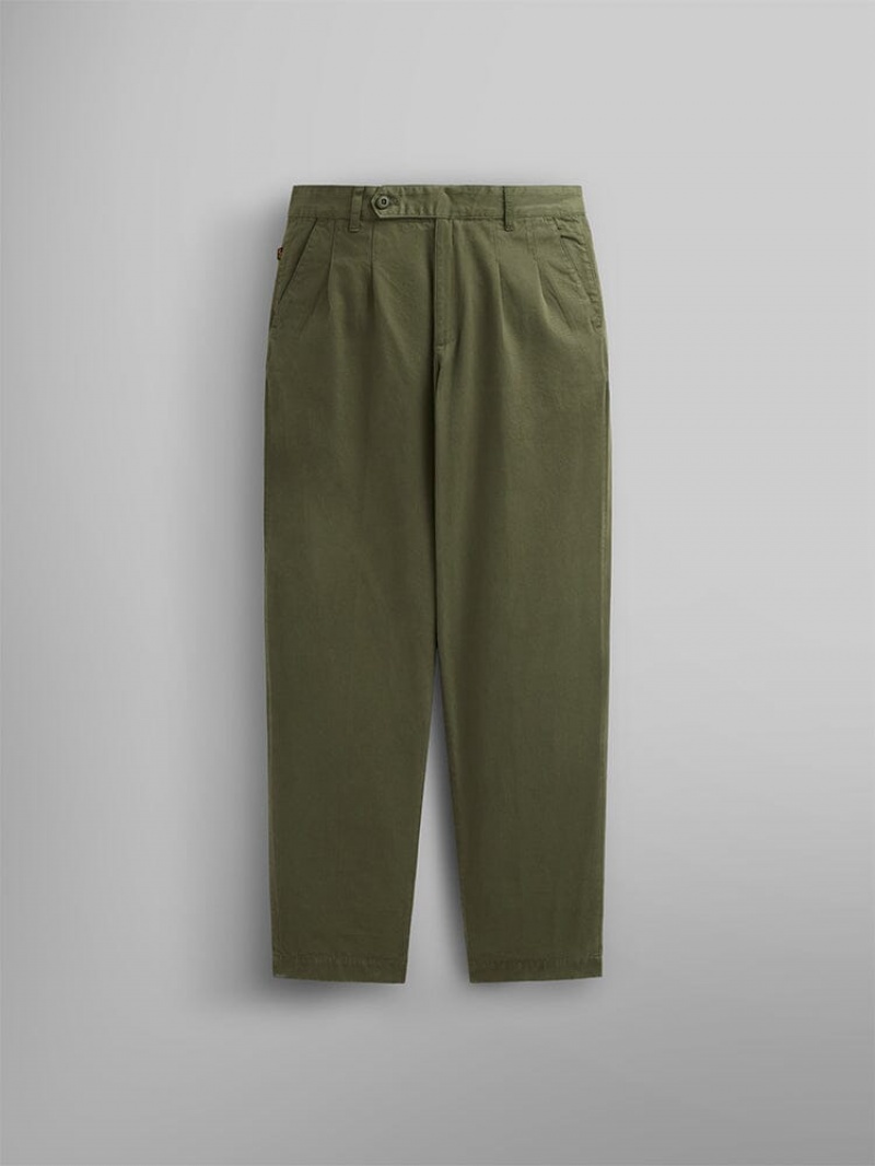 Pantalon Alpha Industries Classiche Trouser Vert Homme | TRY-15528038