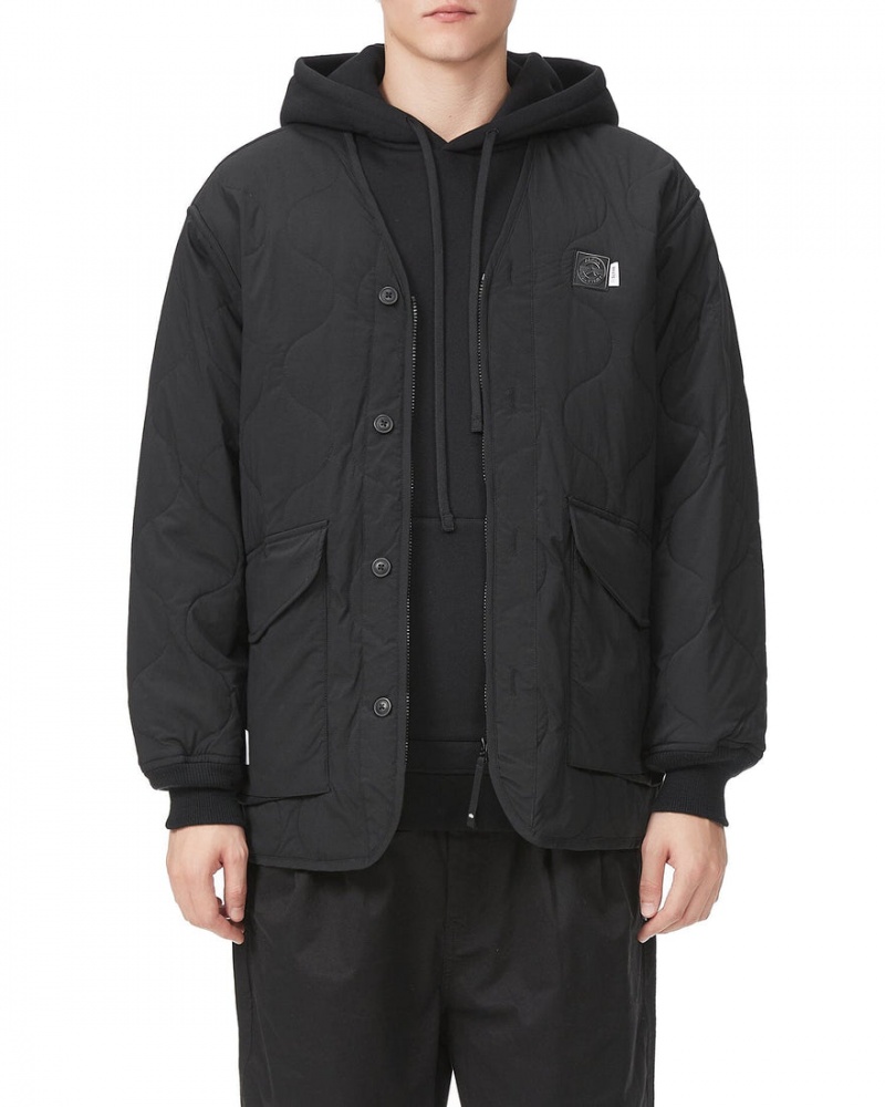 Vestes Alpha Industries Unfrm Army Liner Noir Homme | EJH-16381260