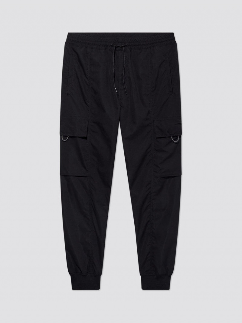 Pantalon Alpha Industries Slim Jogger Noir Homme | NSA-76906470