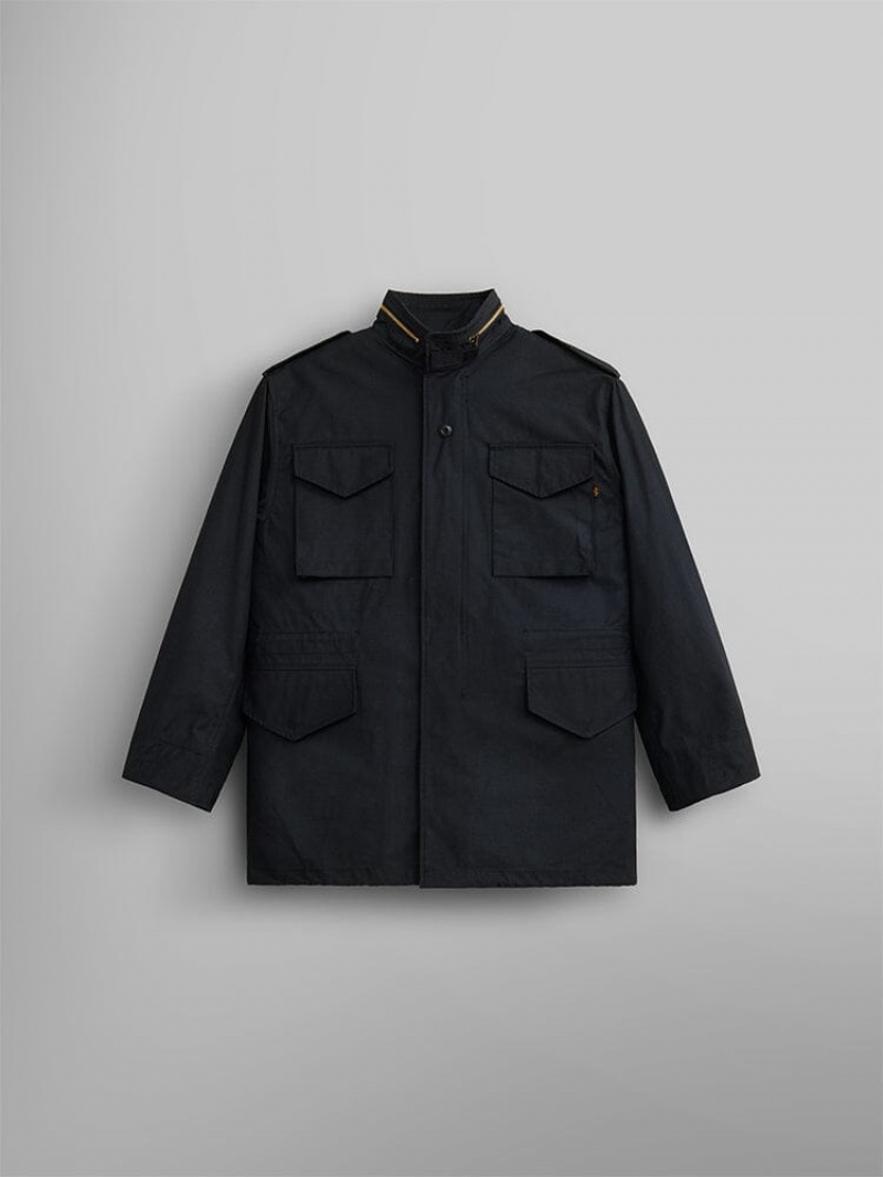 Vestes Alpha Industries M-65 Field (HERITAGE) Noir Homme | DGP-00745426