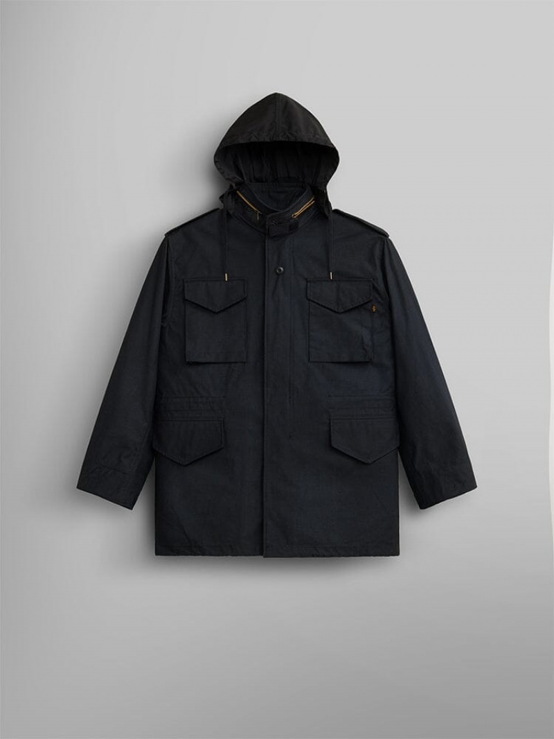 Vestes Alpha Industries M-65 Field (HERITAGE) Noir Homme | DGP-00745426