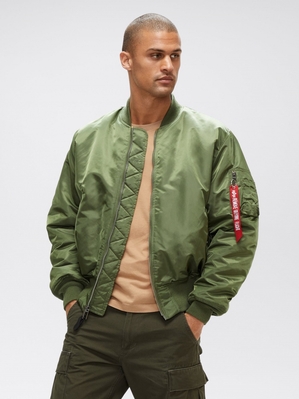 Veste Bombers Alpha Industries Ma-1 Blood Chit Vert Olive Homme | XSH-22987829