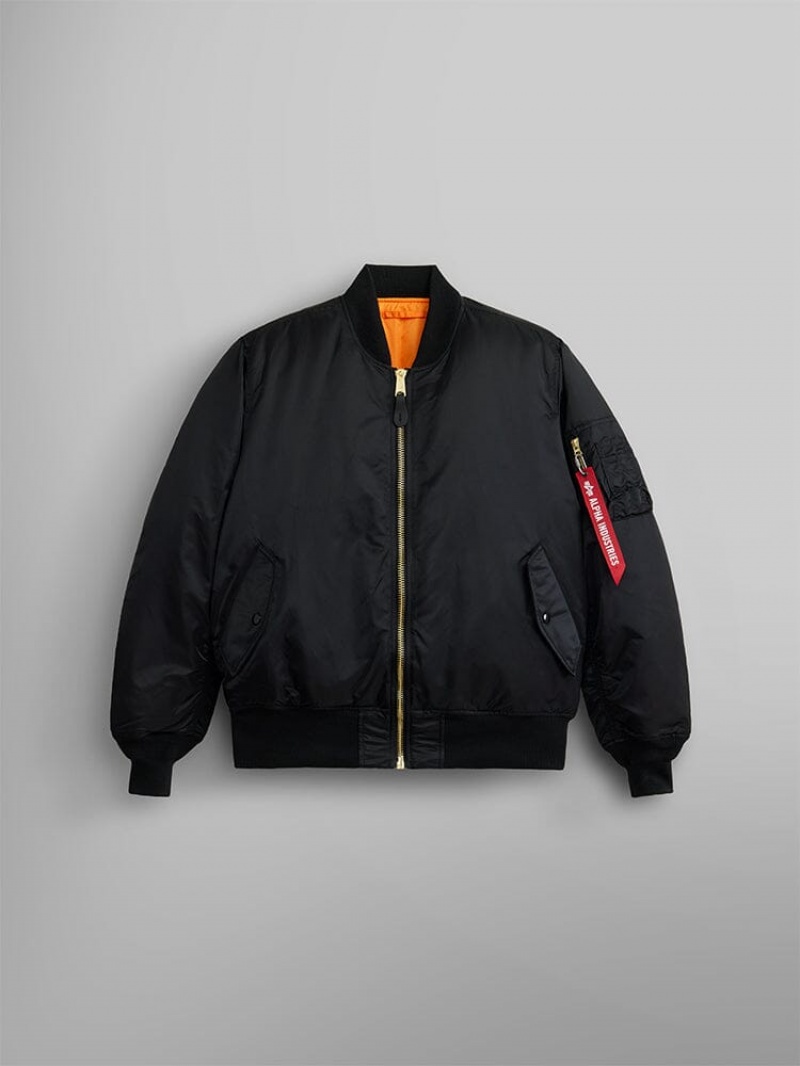 Veste Bombers Alpha Industries Ma-1 (HERITAGE) Noir Homme | MSZ-21821755