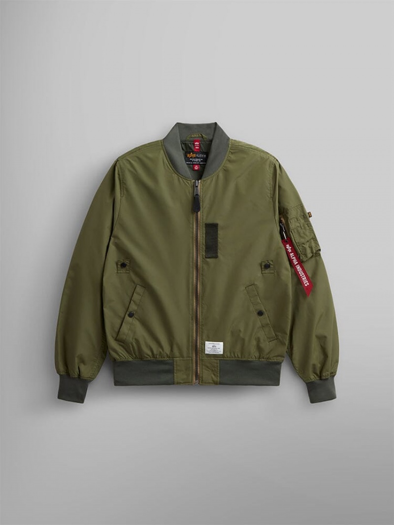 Veste Bombers Alpha Industries L-2b Skymaster Gen Ii Vert Homme | VHI-72231054