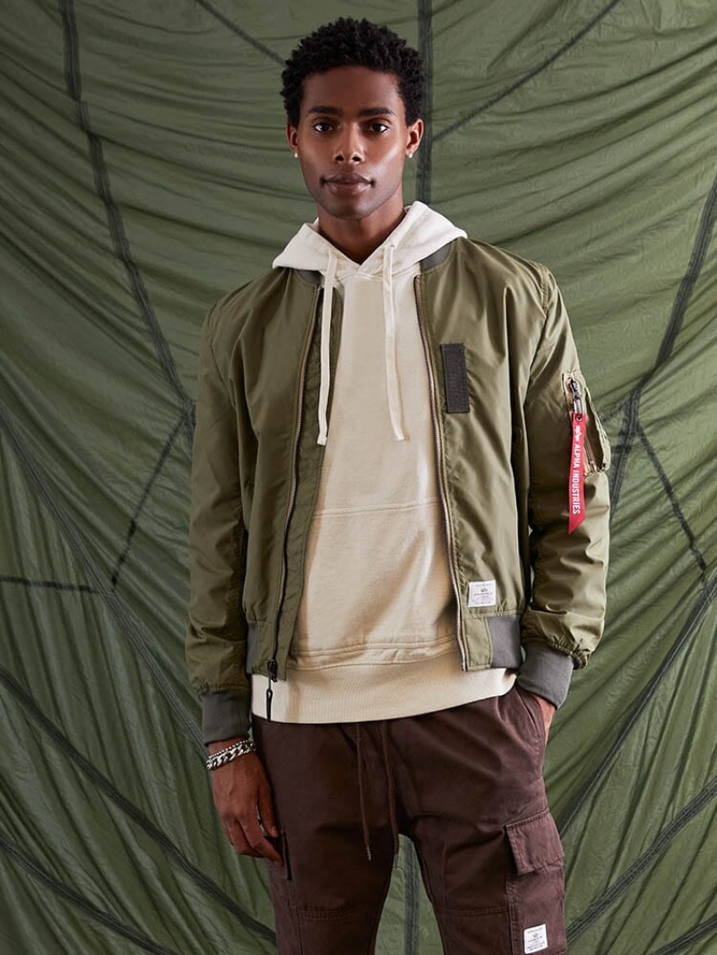 Veste Bombers Alpha Industries L-2b Skymaster Gen Ii Vert Homme | VHI-72231054