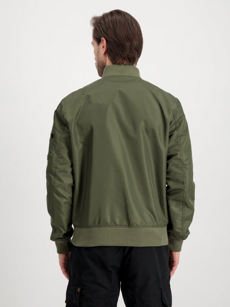 Veste Bombers Alpha Industries Ma-1 Lw Project R Vert Olive Homme | KPZ-47963751