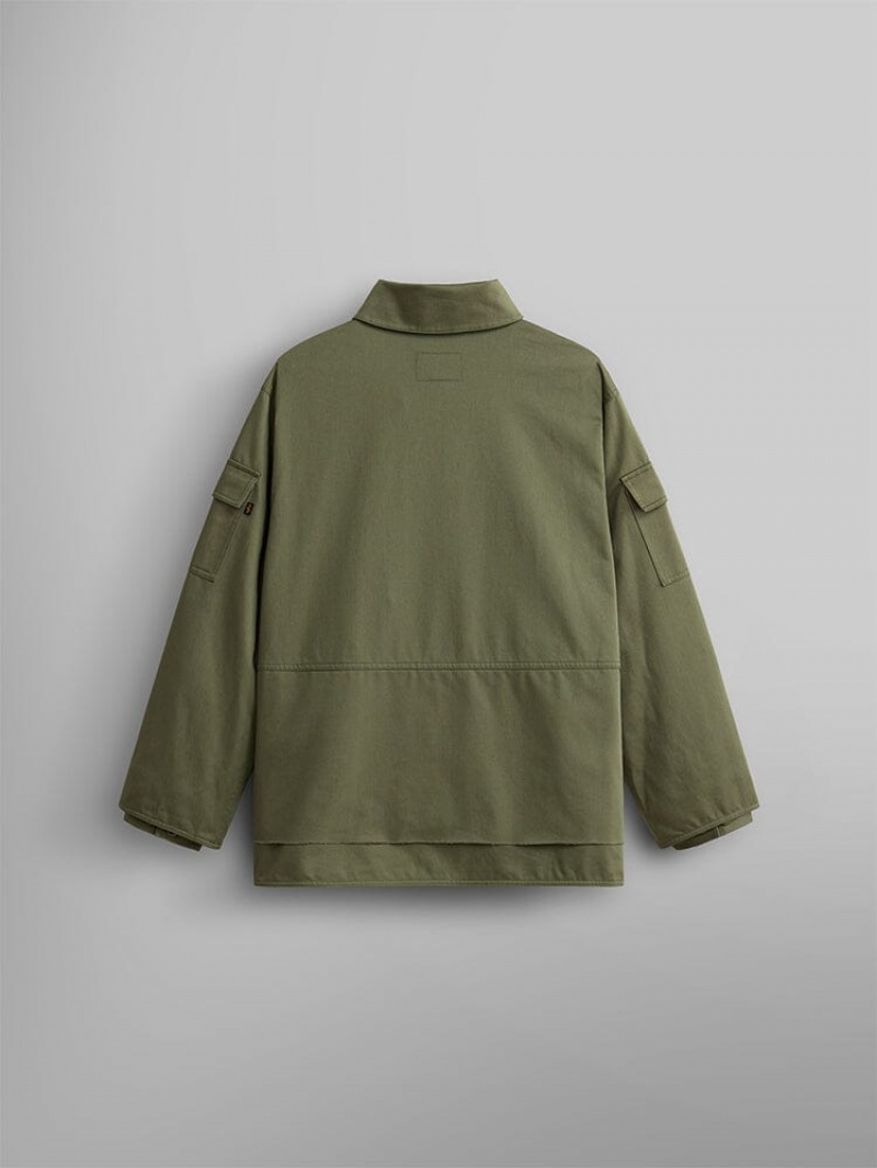 Veste Bombers Alpha Industries M1934 Mod Vert Homme | KQA-85940964