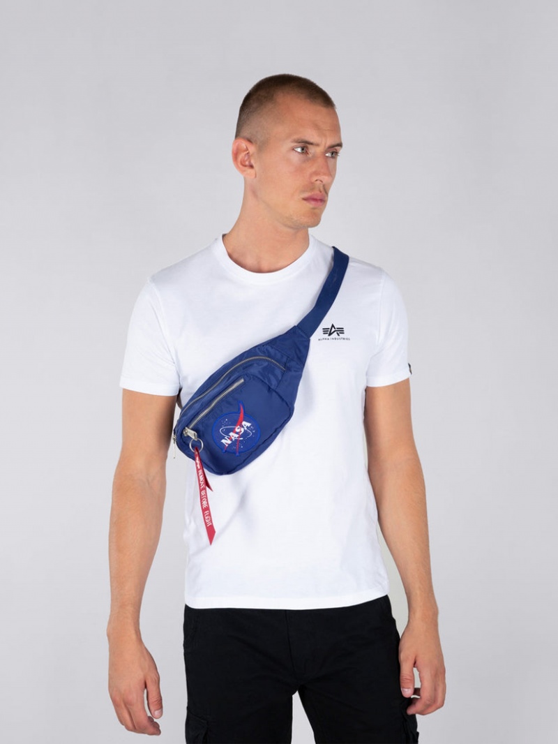 Sac Alpha Industries Nasa Taille Gen I Accessories Bleu | LOI-50883394