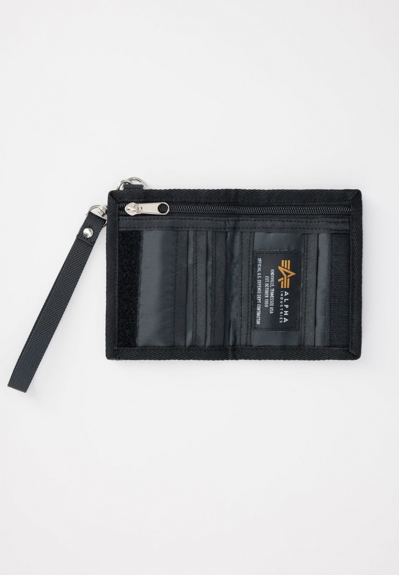 Sac Alpha Industries Utility Wallet Accessories Noir | BHM-88748136