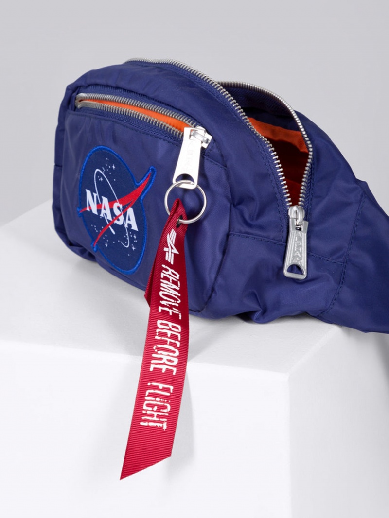 Sac Alpha Industries Nasa Taille Gen I Accessories Bleu | LOI-50883394