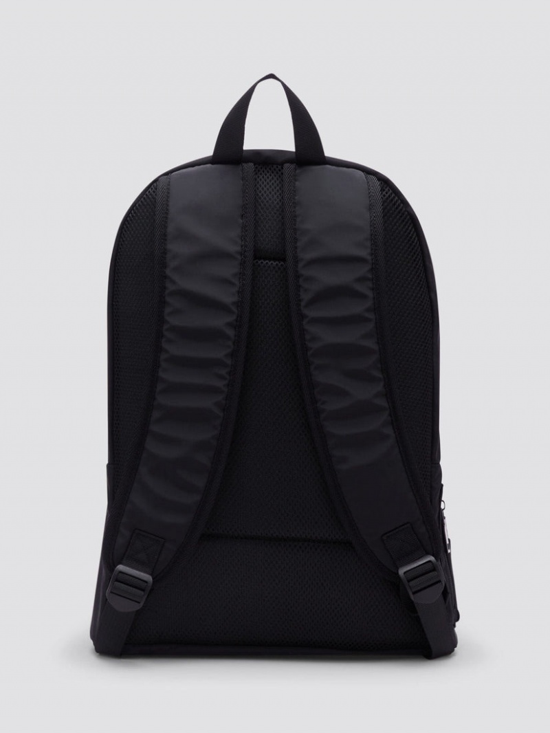 Sac Alpha Industries Crew Backpack Accessories Noir | PIM-50595294